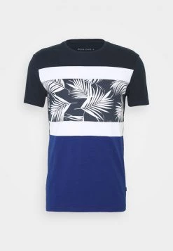 Pier One Hombre Camiseta Estampada - Blue