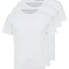Pier One Hombre 3 PACK - Camiseta Básica - White -Pier One Tienda e17654de93444532932b116aa1b0519f