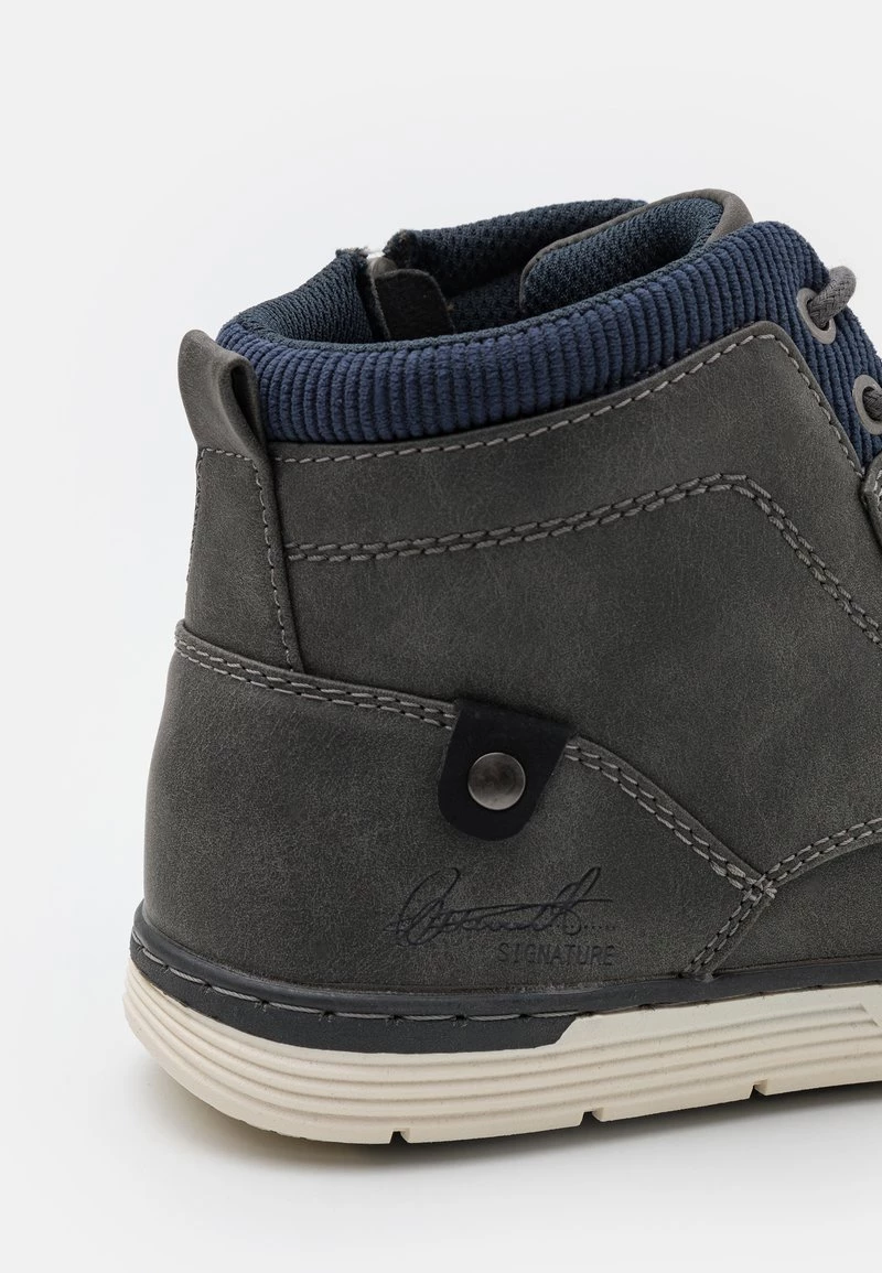 Pier One Hombre Zapatillas Altas - Dark Grey 8 Pier One Hombre Zapatillas Altas - Dark Grey - Imagen 6