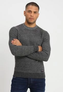 Pier One Hombre Jersey De Punto - Mottled Grey