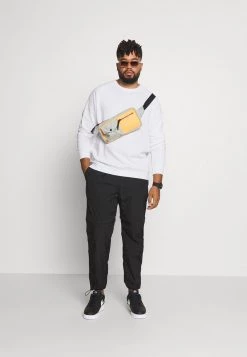 Pier One Hombre BIG CREW NECK 2PACK - Sudadera - Black/white