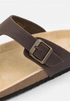 Pier One Unisexo UNISEX - Sandalias De Dedo - Brown -Pier One Tienda e57ec6f3e49f461999eea3bc104a1ce8
