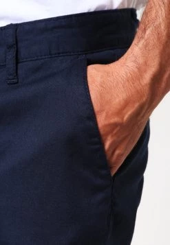 Pier One Hombre Pantalones Chinos - Dark Blue -Pier One Tienda e9b0cf0937424b249f03ead3cee4c9bf