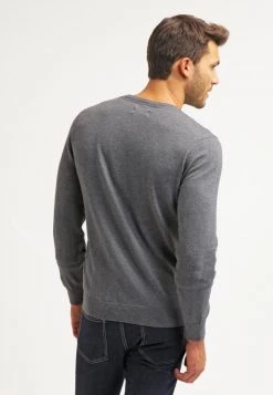 Pier One Hombre Jersey De Punto - Dark Grey Melange -Pier One Tienda ea6bef80c15342e1bc5cd75d7ba4a766