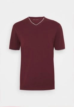 Pier One Hombre Camiseta Básica - Bordeaux -Pier One Tienda ea6d4ce483094e2d99e7da5a6d169f28