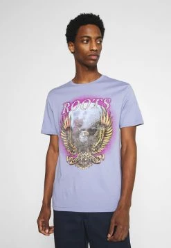 Pier One Hombre Camiseta Estampada - Lilac