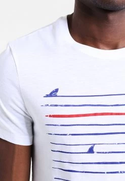 Pier One Camiseta Estampada - White, Hombre -Pier One Tienda ed766f99a9bb47d5829b1ce574376a59