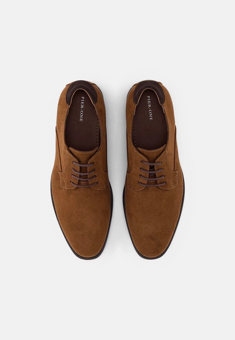 Pier One Hombre Zapatos Con Cordones - Cognac 6 Pier One Hombre Zapatos Con Cordones - Cognac - Imagen 4
