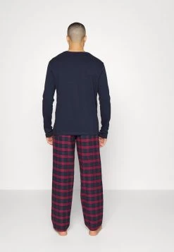 Pier One Hombre Pijama - Dark Blue/bordeaux -Pier One Tienda edf9368d17114e65859399b2a3ccaa92