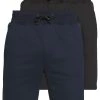 Pier One Hombre 2 PACK - Shorts - Dark Blue/black -Pier One Tienda eee667fe5816453a9c270d93494b5613