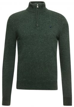 Pier One Hombre Jersey De Punto - Mottled Dark Green -Pier One Tienda ef0a8d9f9d864891b94d544613f6f8f0