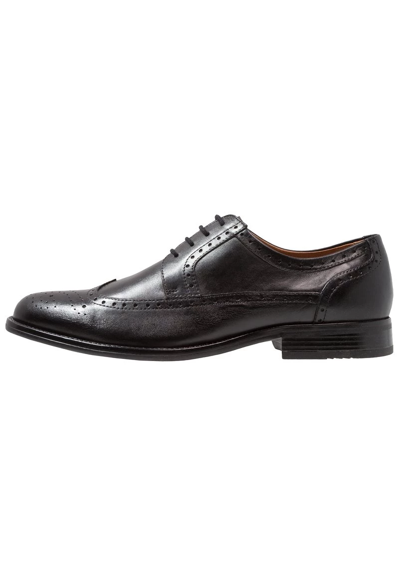 Pier One LEATHER - Zapatos Con Cordones - Black, Hombre 4 Pier One LEATHER - Zapatos Con Cordones - Black, Hombre - Imagen 2
