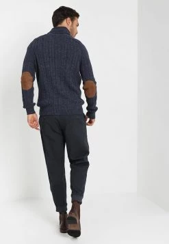 Pier One Hombre Chaqueta De Punto - Mottled Blue -Pier One Tienda f0ebe20cb6d340119df0abb67706dd63