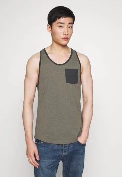 Pier One Top - Mottled Olive, Hombre