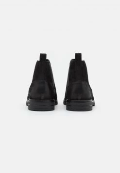 Pier One Hombre LEATHER - Botines - Black -Pier One Tienda f3dc282b40d642faade8fb7d4101cba7