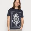 Pier One Camiseta Estampada - Dark Blue, Hombre -Pier One Tienda f552e8c551da4d689110d22984c3da92