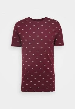 Pier One Hombre Camiseta Estampada - Bordeaux -Pier One Tienda f553654ca6d44ffd83c82220825e5dfc