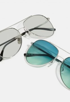 Pier One Hombre 2 PACK - Gafas De Sol - Silver/green 7 Pier One Hombre 2 PACK - Gafas De Sol - Silver/green -Pier One Tienda f582b37eb03f4ae8858cd0a189a0ddf3