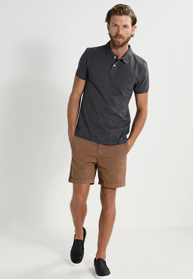Pier One Hombre Polo - Dark Grey Melange 4 Pier One Hombre Polo - Dark Grey Melange - Imagen 2