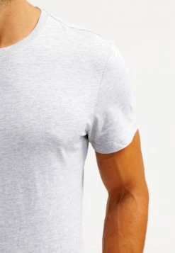 Pier One Camiseta Básica - Light Grey Melange, Hombre -Pier One Tienda f9cfb05c40494e5bb8d2437b062d2db8